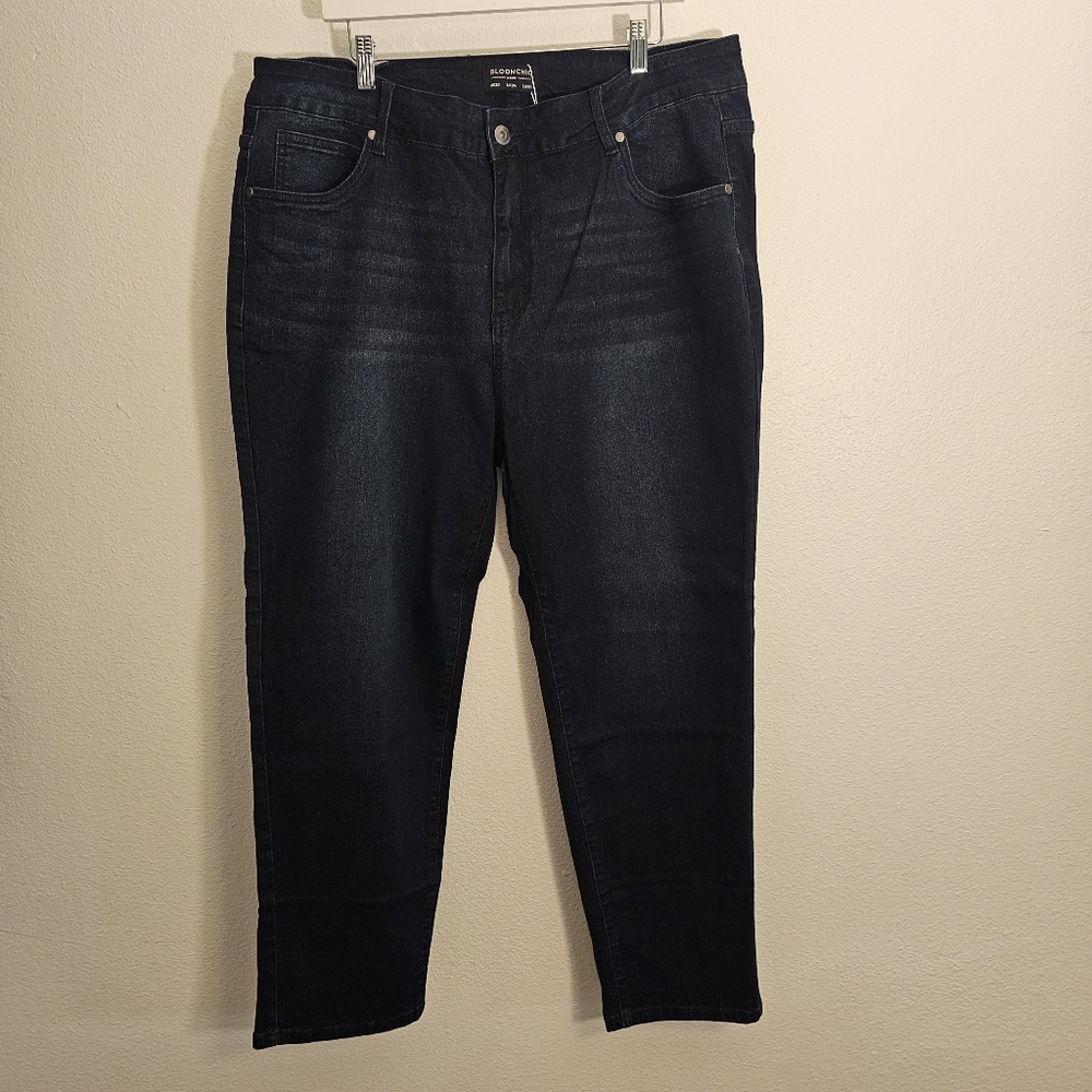 NWT Size 20 Dark Wash Jeans Bloomchic